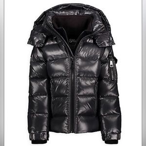 Sam. Boy's Glacier Puffer Jacket. Steel